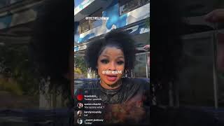 Chriseanrock On Live Eating A Bowl Of Cereal 🥣 In The Pool | Says How She Got Bullied On Baddies 2