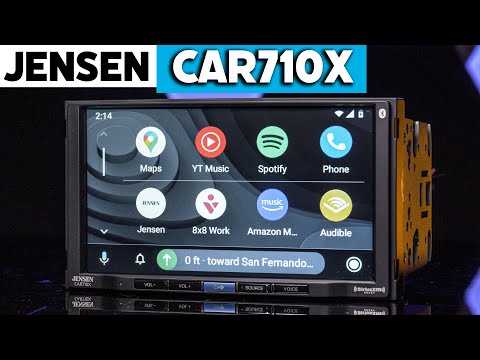 Jensen CAR710X - 7" Double DIN & Apple Carplay & Android Auto