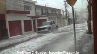 preview picture of video 'Chuva de Granizo em Guarulhos'