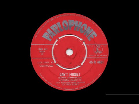 Can't Forget by Johnny Gavotte [Music Video]