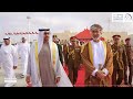 رئيس الدولة يغادر سلطنة عمان
