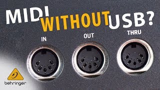 MIDI without USB – classic MIDI connections explained