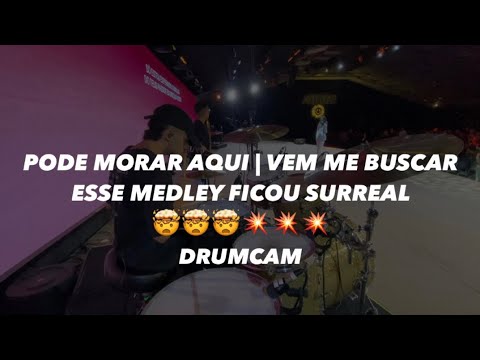 Pode morar aqui | Vem me buscar - Duda Simões #drumcam