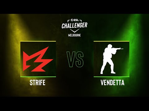 Strife vs. Vendetta - Map 1 [Mirage] - ESL Challenger Melbourne 2023 NA CQ - Lower bracket