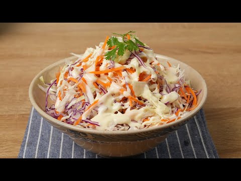 Cách Làm Salad Bắp Cải Như KFC Với Công Thức Sốt Mayonnaise Đơn Giản Mà Ngon Đỉnh!