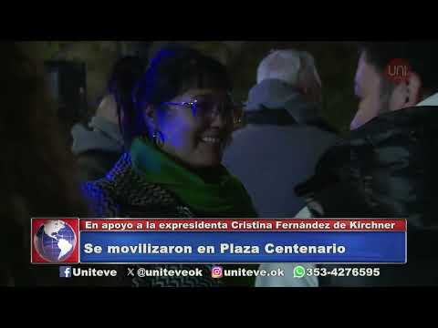 Multitudinaria marcha en apoyo a Cristina Fernández de Kirchner