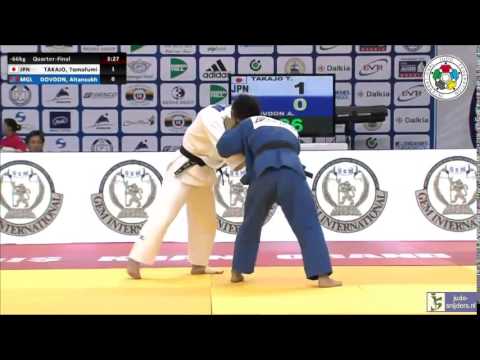 Judo 2014 Grand Prix Ulaanbaatar: Takajo (JPN) - Dovdon (MGL) [-66kg] QF