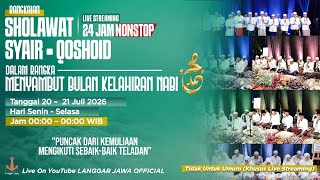Download lagu [LIVE] SHOLAWAT, SYAIR & QOSHOID 24 JAM FULL NONSTOP #3 mp3