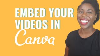 How To Embed A Video In Canva (2021 Update)