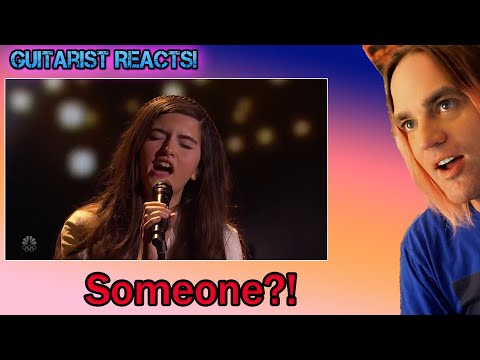 Angelina Jordan - Someone You Loved Reaction  /Guitarist Isnt a Vocal Coach Reacts
