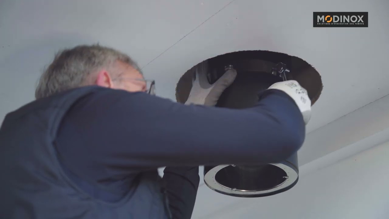 MONTAGE ÉLÉMENT DE DÉPART PLAFOND + ROSACE + KIT AIMANT