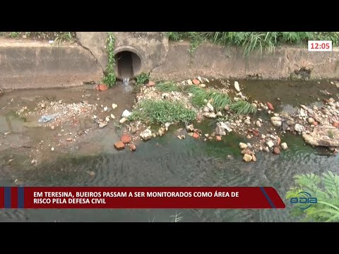 Em Teresina, bueiros passam a ser monitorados como área de risco pela Defesa Civil 08 02 2022