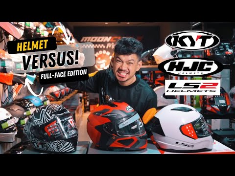 KYT vs HJC vs LS2 | Full Face Helmet Battle