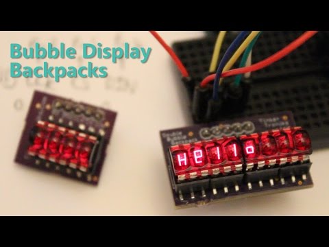 Bubble Display Backpack