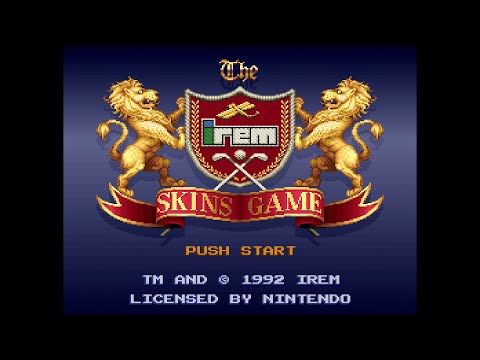 The Irem Skins Game. [SNES - IREM]. (1992). Full Playthrough. 60Fps