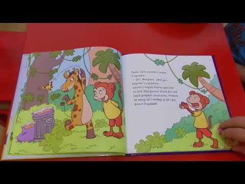 Invata bunele maniere impreuna cu Benjamin Maimutelul, lectura de seara