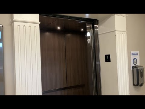 Otis LRV (mod. Schindler HXpress) elevators @ 510 Vonderburg Drive, Brandon, FL
