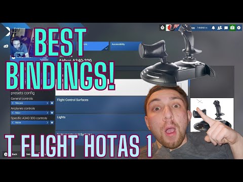 Best Bindings : T Flight Hotas One ThrustMaster : MSFS 2024