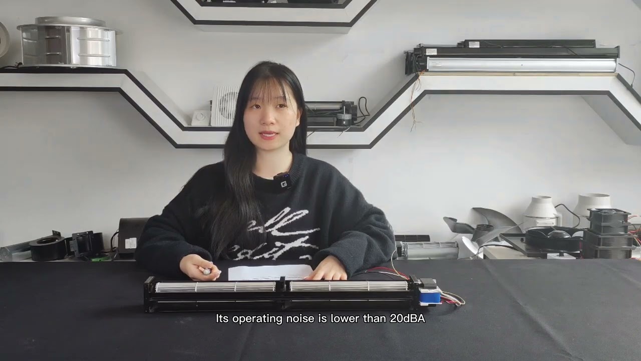 Cross Flow Fan AC40530 Powerful Tangential fan blower from LONGWELL