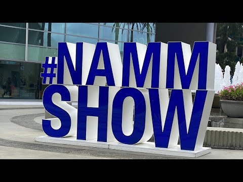Good Morning NAMM 2023 - | Jamstik MIDI Guitar | Walking the Floor | Performance at Kurzweil