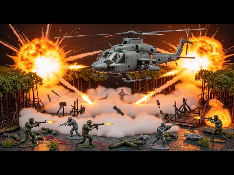 Army Men Stop Motion - Stop Motion Battle River Delta 9 Black God Stream Special Forces Night Raid