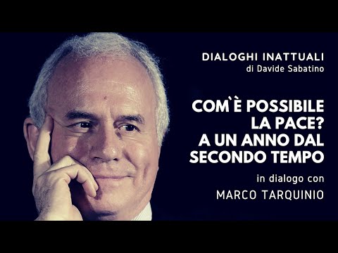 Com'è possibile la pace? Davide Sabatino in dialogo con Marco Tarquinio