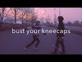 bust your kneecaps - pomplamoose / lyric video