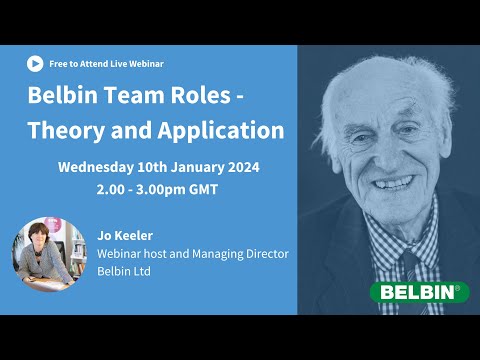 Webinar: Belbin Team Roles: Theory and Application