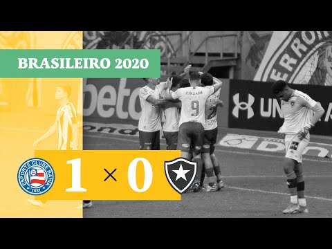 Bahia 1 x 0 Botafogo - Gol - 08/11 - Brasileirão 2020
