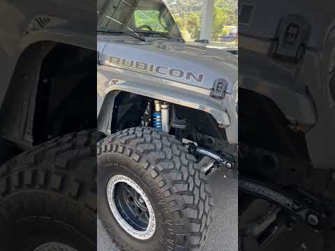 2022 Jeep wrangler rubicon 392 evo long arm kit evo coilover kit Toyo 40s KMC wheels PSC steering