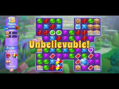 Willy Wonka's World of Candy - Level 126 Complete - No Hacks / No Boosters (Android/IOS)