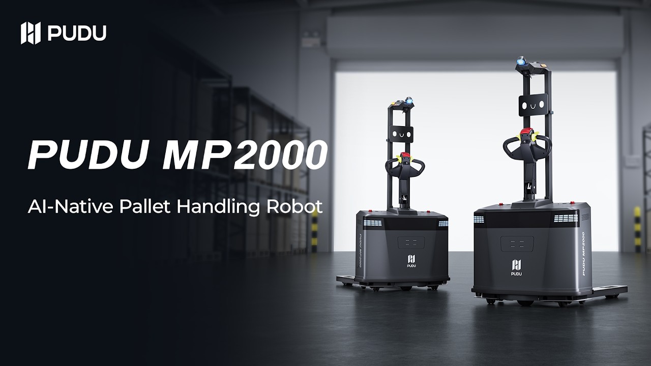 PUDU MP2000 – autonomní transportní robot, video