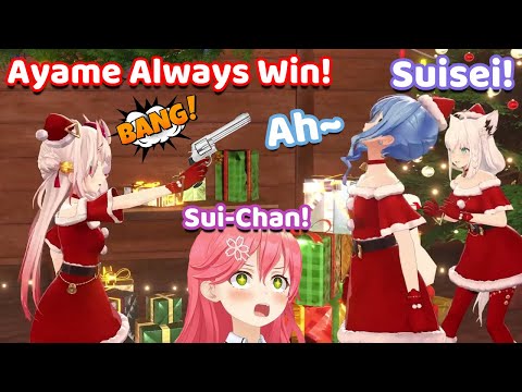 Ayame and Suisei Battle for the Hair Dryer is Legendary! (Hololive)