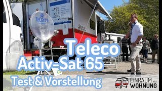 Test und Vorstellung Teleco Acitv-Sat 65 automatische Satellitenschüssel