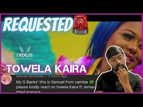 "Talala baby Talala" 🇿🇲 | Towela Kaira - Manana featuring Jemax (Official Music Video) | Reaction