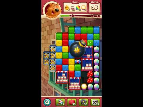 Toon Blast Level 6723 - NO BOOSTERS 🐻🐺🐱 | SKILLGAMING ✔️