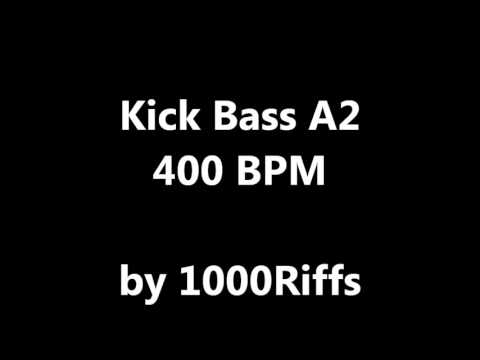 Kick Bass Drum A2 : 400 BPM - Beats Per Minute