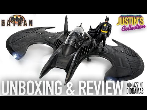 Batwing Batman 1989 JazzInc 1/6 Scale Vehicle Unboxing & Review