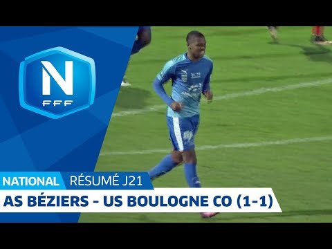 J21 : AS Béziers - US Boulogne CO (1-1), le résumé