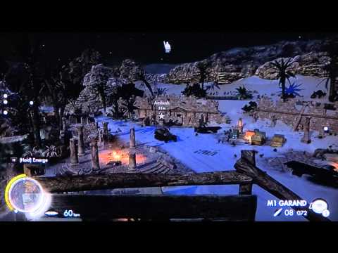 Sniper Elite 3 playthrough part 12 (exploration + successful ambush)