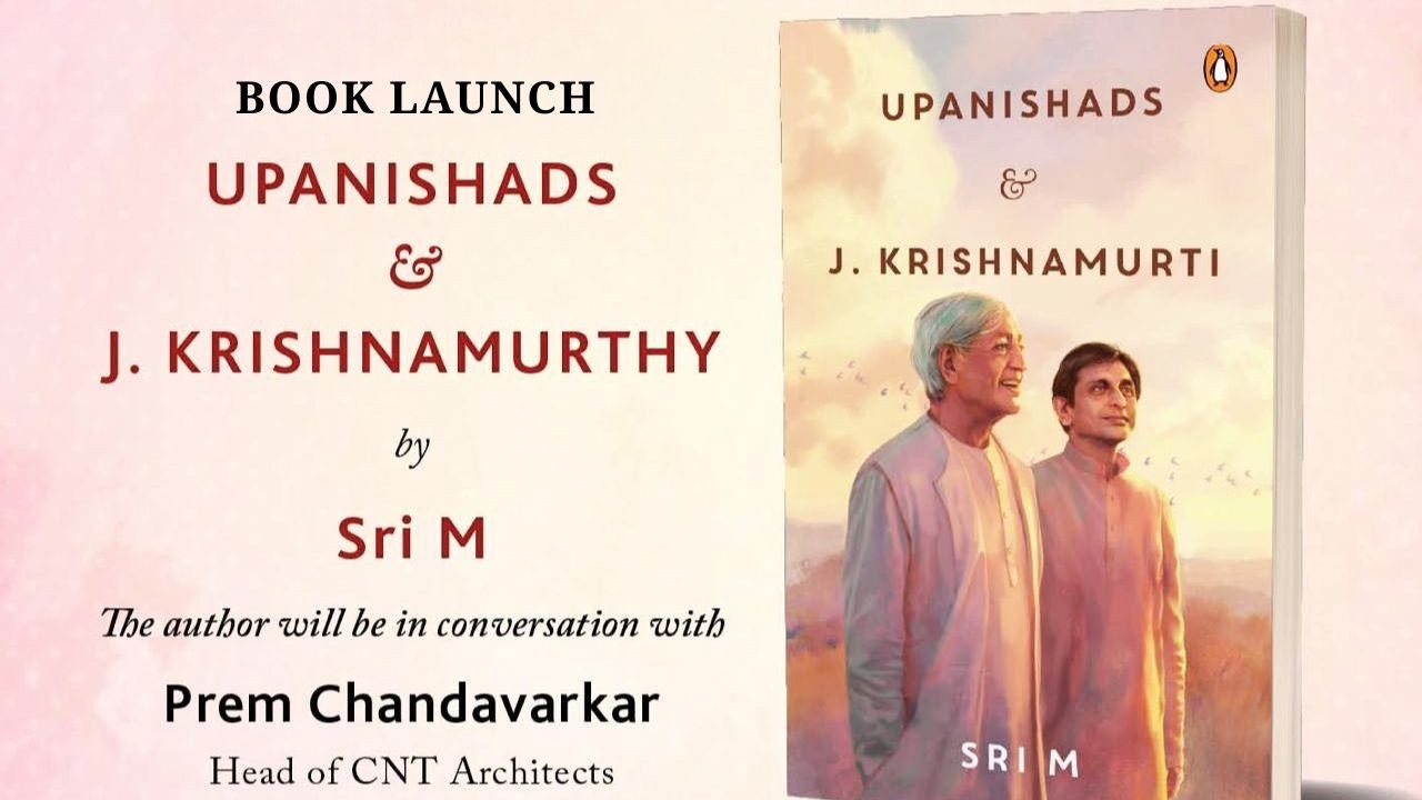The Book Launch of 'Upanishads and J.Krishnamurti' by Sri M | Live From Bengaluru | 13th April 2026