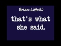 Brian Littrell - That's What She Said 