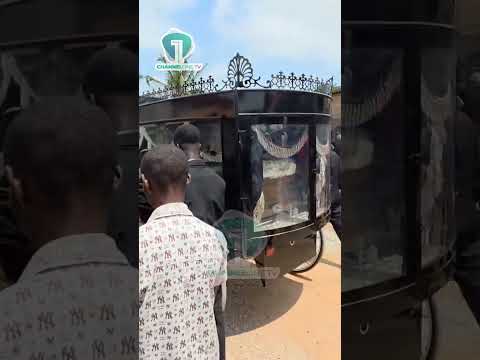 WATCH: Late Andrews Kwame Amankwah’s Remains Conveyed to Cemetery for Burial