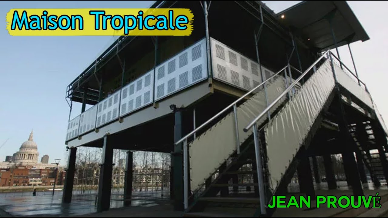 Revolutionary Architecture:  Maisons Tropicales by Jean Prouvé