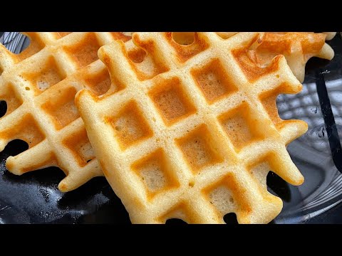 Crispy Belgian Waffles Recipe (Yeasted Waffles Recipe)