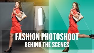 Advertising Fashion Photoshoot Behind The Scenes - Model Jesi