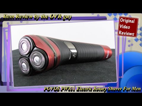 POVOS PW831 Review - Electric Rotary Shaver For Men