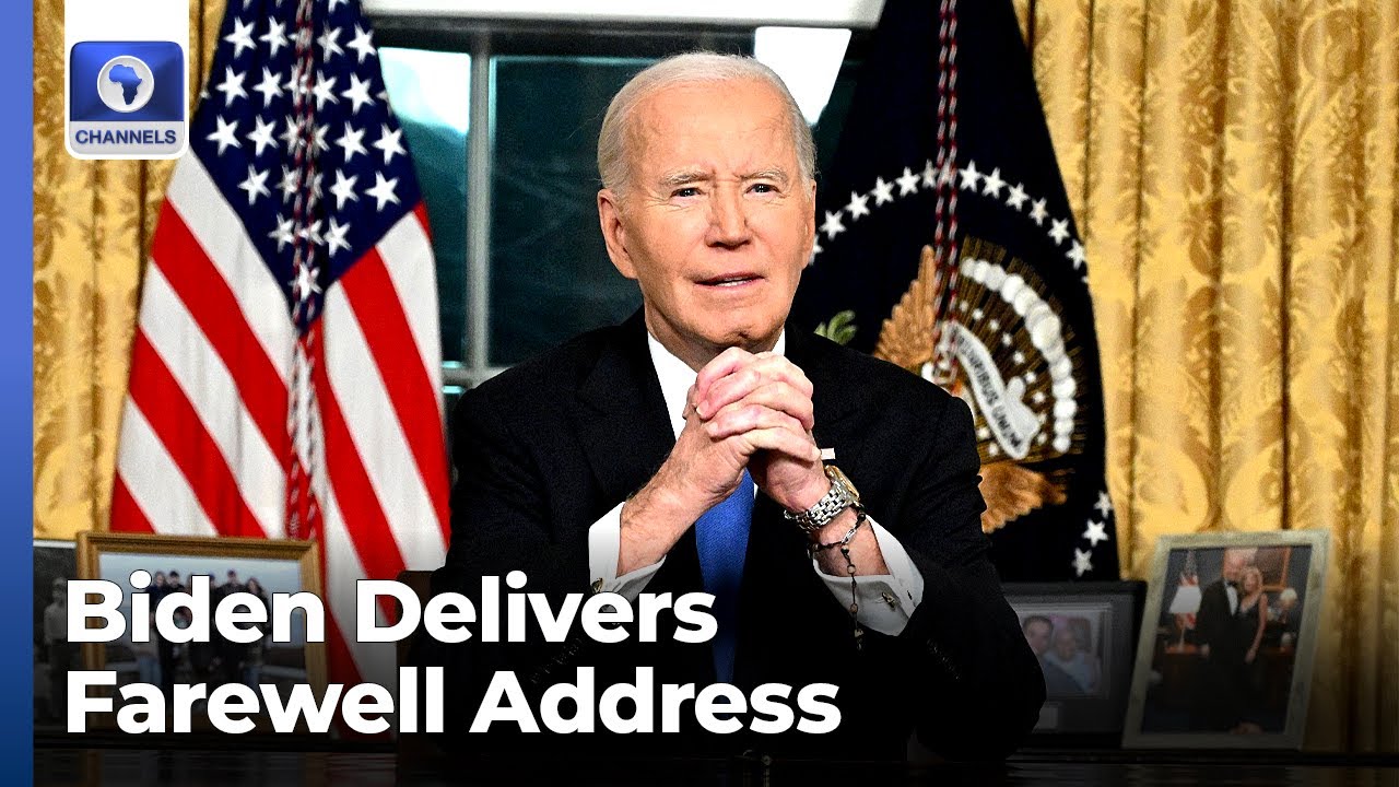 Biden Delivers Farewell Address, Warns Of Oligarchy In US + More | The World Today