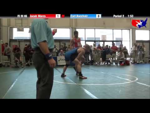 Jacob Marrs vs. Carl Buccholz at 2013 Las Vegas/ASICS U.S. Open