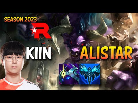 KT Kiin ALISTAR vs RENEKTON Top - KR Ranked